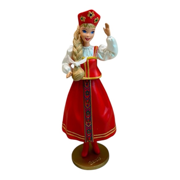 NIB Hallmark  Keepsake Ornament Russian Barbie Dolls of the World 1999 #4 - Picture 1 of 6